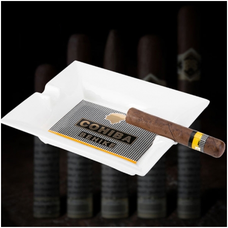 Gạt tàn Cigar (xì gà) Cohiba chính hãng loại 2 điếu - Mã SP: 510-4A