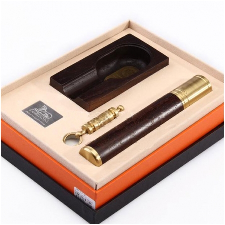 Set gạt tàn xì gà (Cigar), ống đựng xì gà (Cigar), đục xì gà Lubinski chính hãng - Mã SP: T22