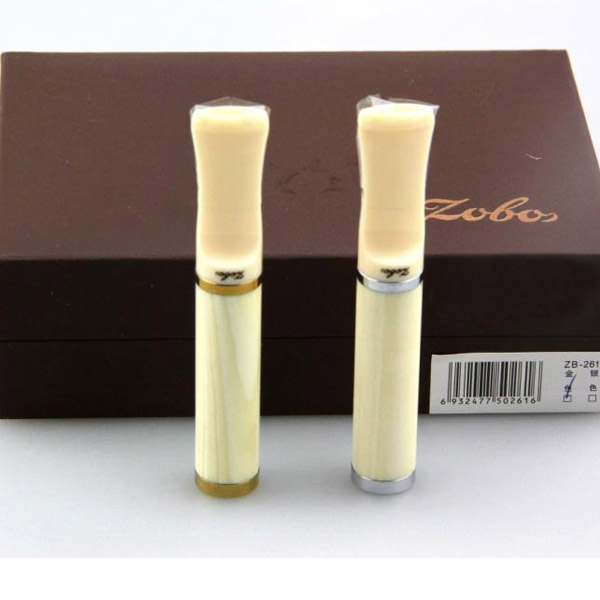 Tẩu lọc hút thuốc lá Zobo màu trắng ngà cao cấp - Mã SP: ZB261