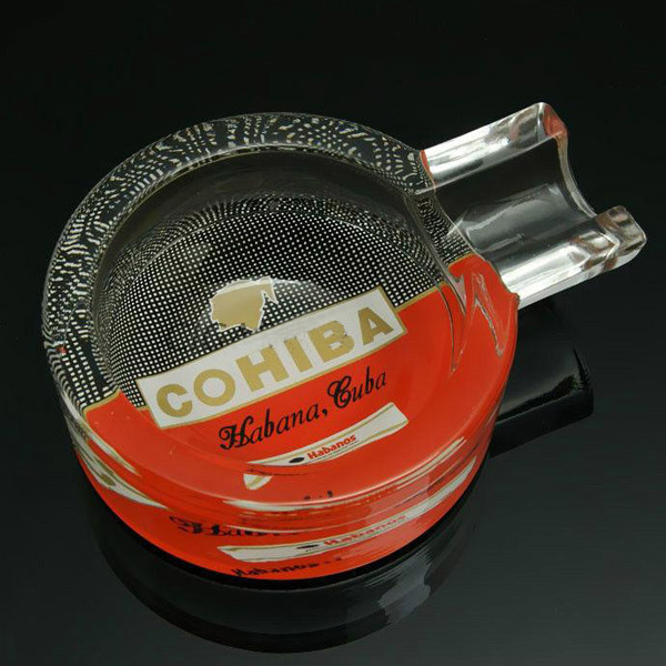 Gạt tàn Cigar Cohiba thủy tinh chính hãng loại 1 điếu - 0988 00 11 31