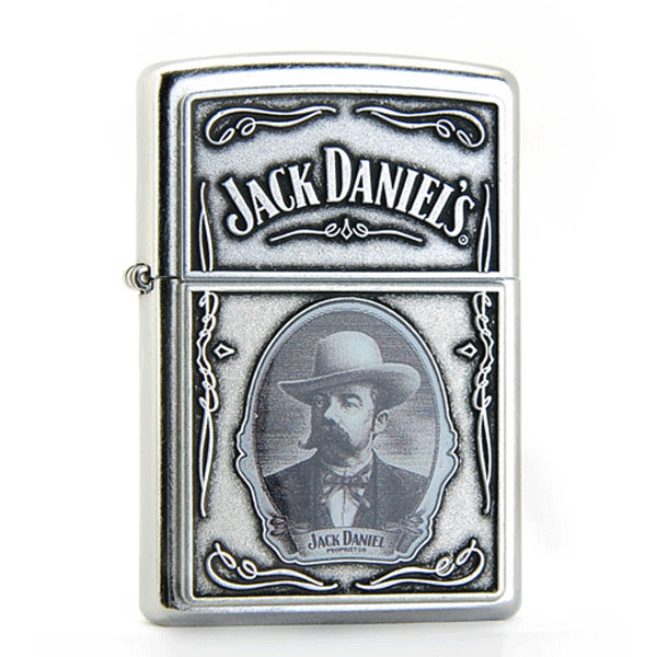 Bật lửa Zippo USA in hình chân dung Jack Daniel’s - Mã SP: Z014