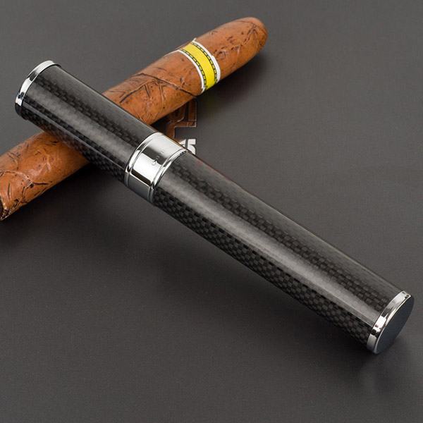 Ống đựng Cigar Cohiba màu đen chính hãng - 0988 00 11 31