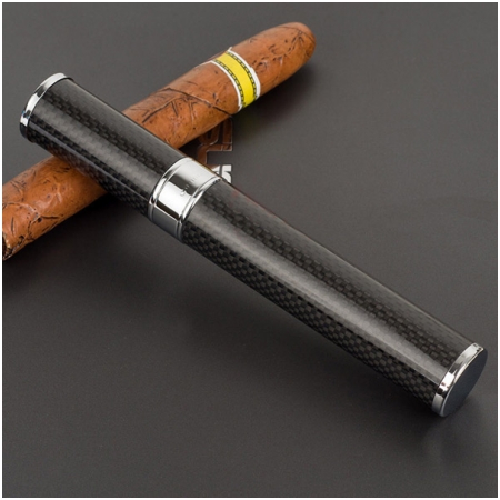 Ống đựng Cigar (xì gà) Cohiba màu đen chính hãng - Mã SP: D002