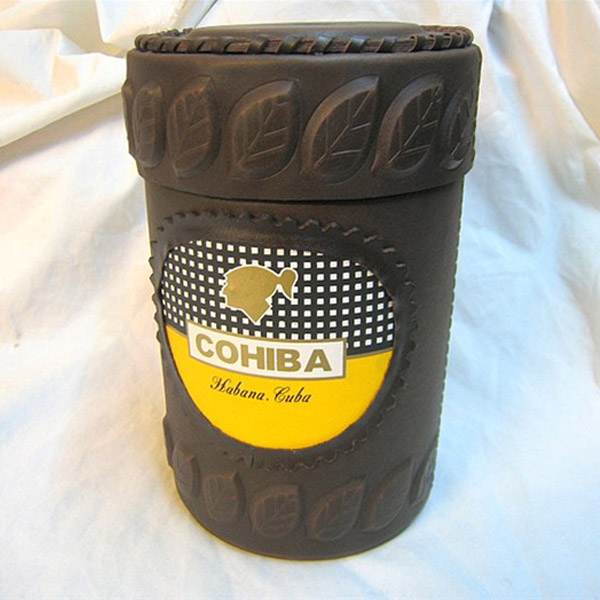 Ống đựng Cigar Cohiba chính hãng màu nâu - 0988 00 11 31