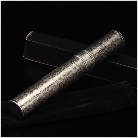 Ống đựng Cigar (xì gà) Cohiba chính hãng màu xám - Mã SP: D001B