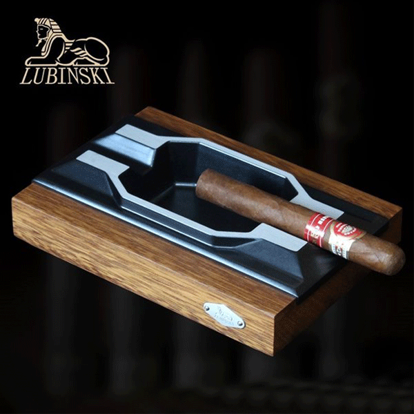 Gạt tàn Cigar Lubinski chính hãng màu cà phê tối - 0988 00 11 31