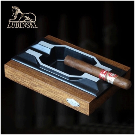 Gạt tàn Cigar (xì gà) Lubinski chính hãng màu cà phê - Mã SP: LB070